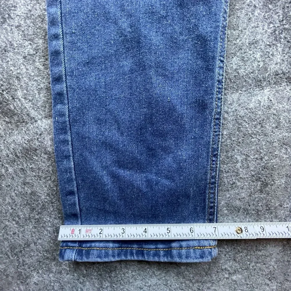 Smith & Mills‎ Denim Jeans Mens 34 Blue Slim Straight Stretch Classic